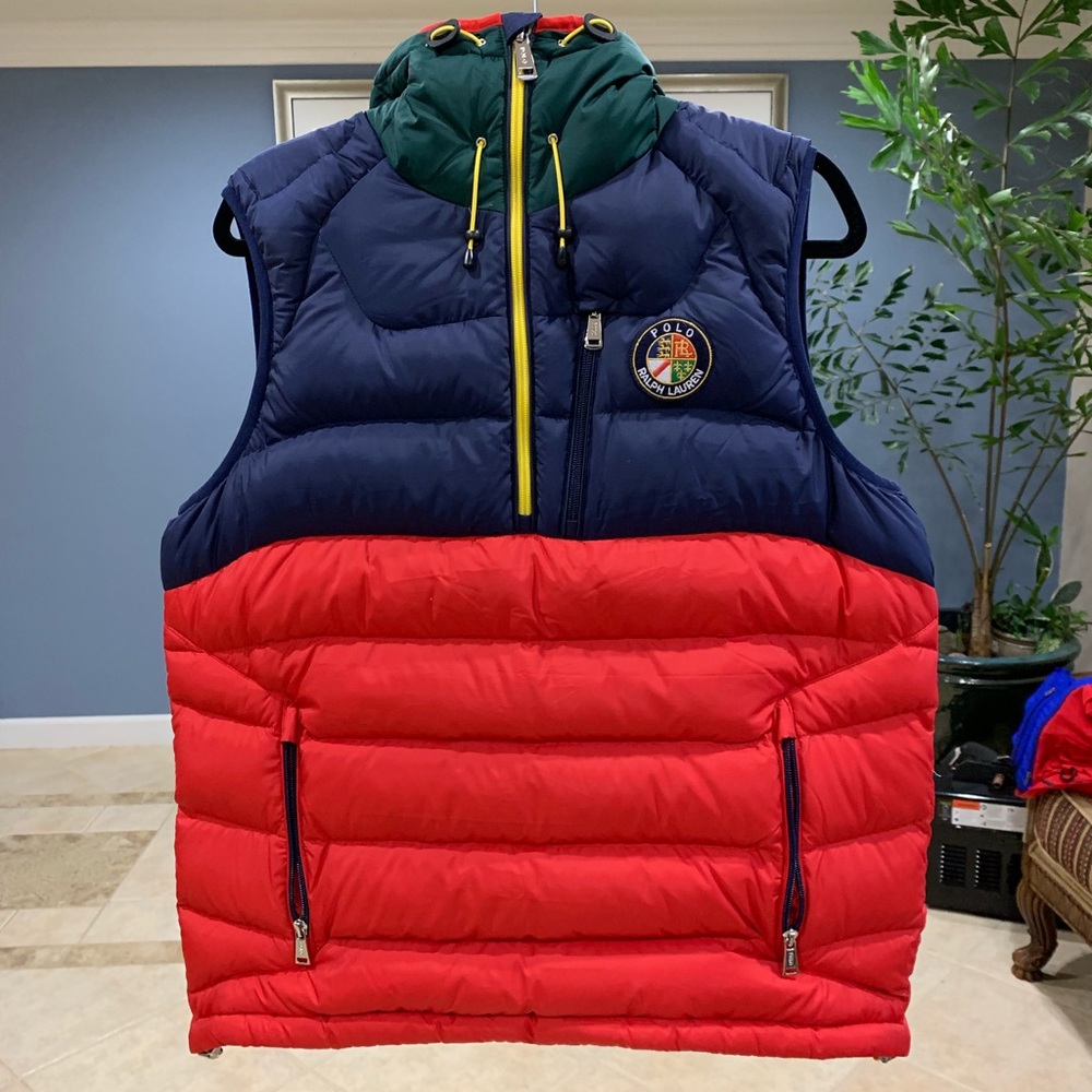 Polo Ralph Lauren Sleeveless Puffer Jacket 92 USA
